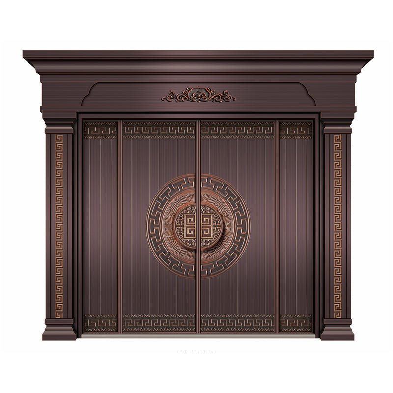 藝術鑄鋁大門個性化圖案.本地門市.豪宅別墅私樓入戶大門.可來圖訂製