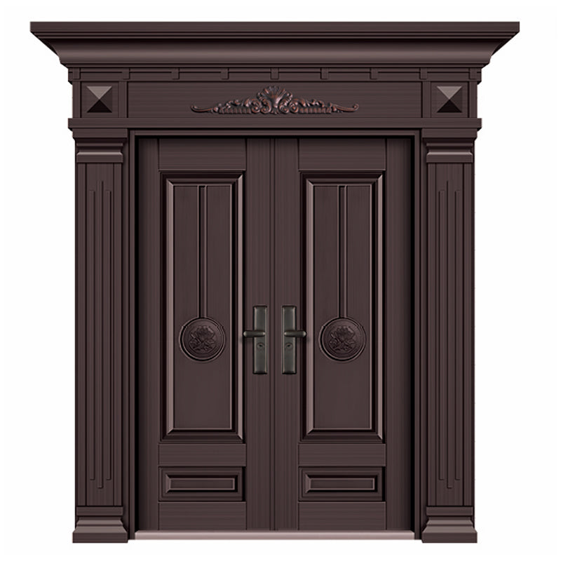 藝術鑄鋁大門個性化圖案.本地門市.豪宅別墅私樓入戶大門.可來圖訂製