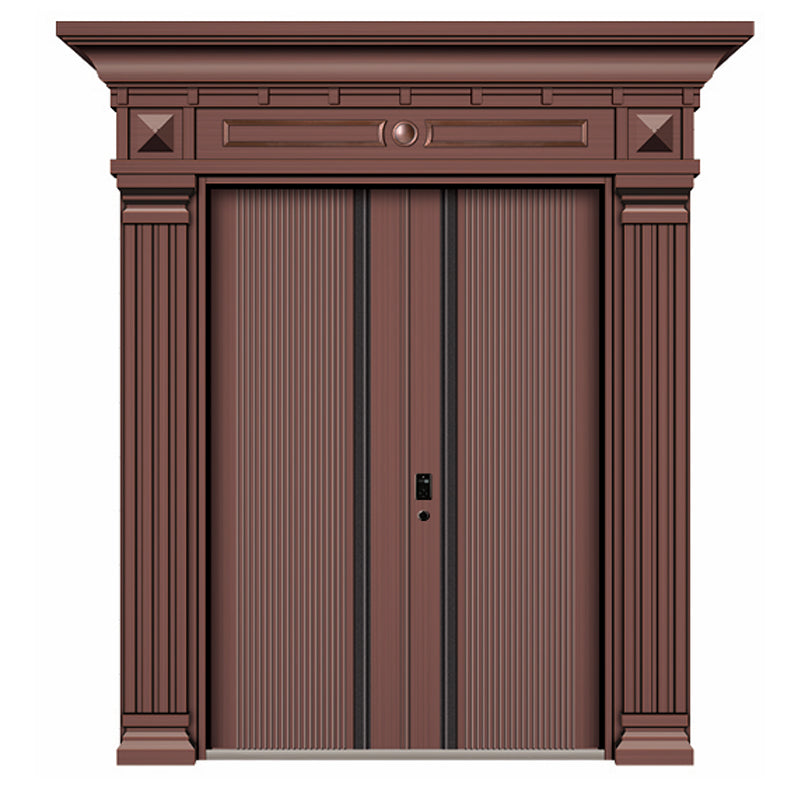 藝術鑄鋁大門個性化圖案.本地門市.豪宅別墅私樓入戶大門.可來圖訂製