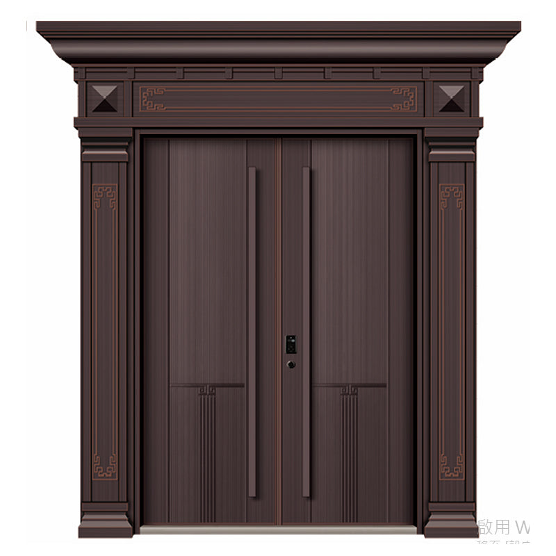 藝術鑄鋁大門個性化圖案.本地門市.豪宅別墅私樓入戶大門.可來圖訂製