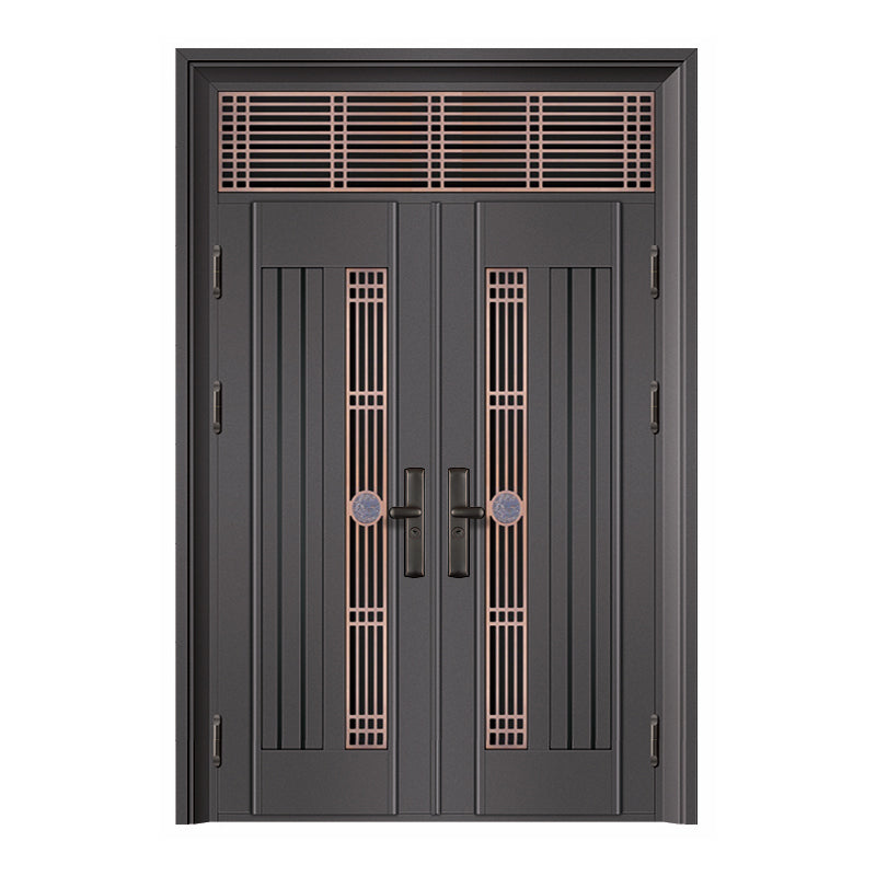 藝術鑄鋁大門個性化圖案.本地門市.豪宅別墅私樓入戶大門.可來圖訂製
