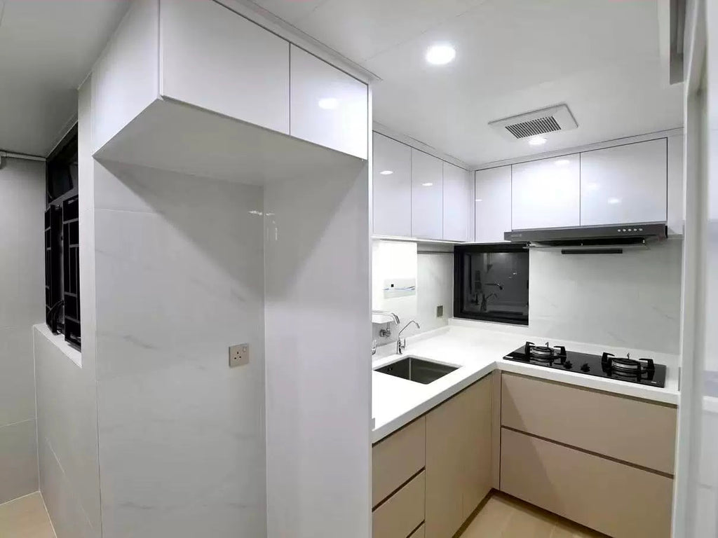 香港藝術設計櫥櫃，大理石，石英石櫥櫃，本地門市自家工廠量身定做
