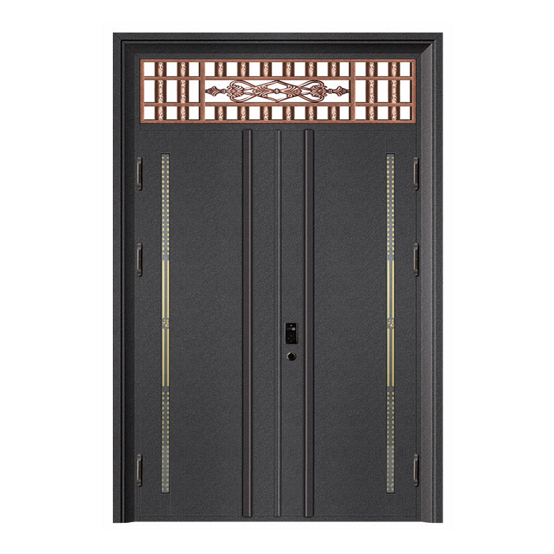 藝術鑄鋁大門個性化圖案.本地門市.豪宅別墅私樓入戶大門.可來圖訂製