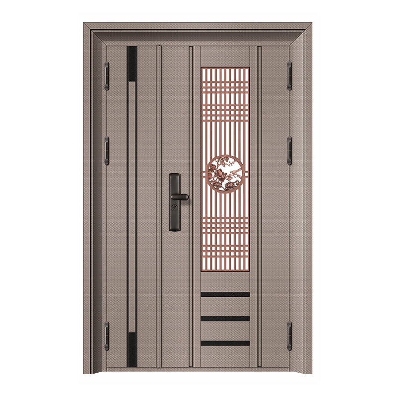 藝術鑄鋁大門個性化圖案.本地門市.豪宅別墅私樓入戶大門.可來圖訂製