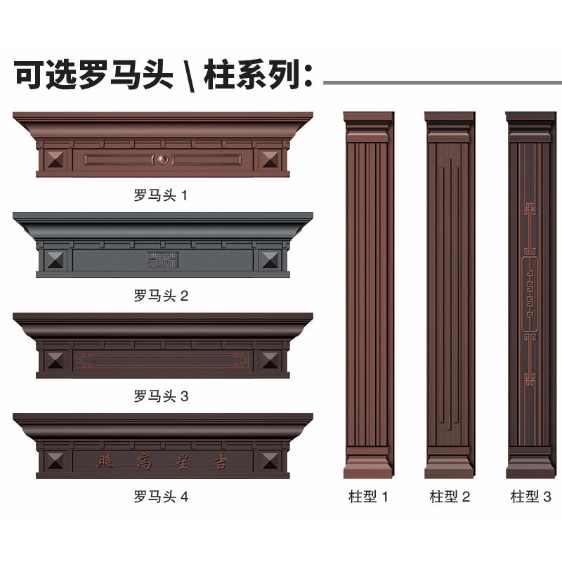 藝術鑄鋁大門個性化圖案.本地門市.豪宅別墅私樓入戶大門.可來圖訂製