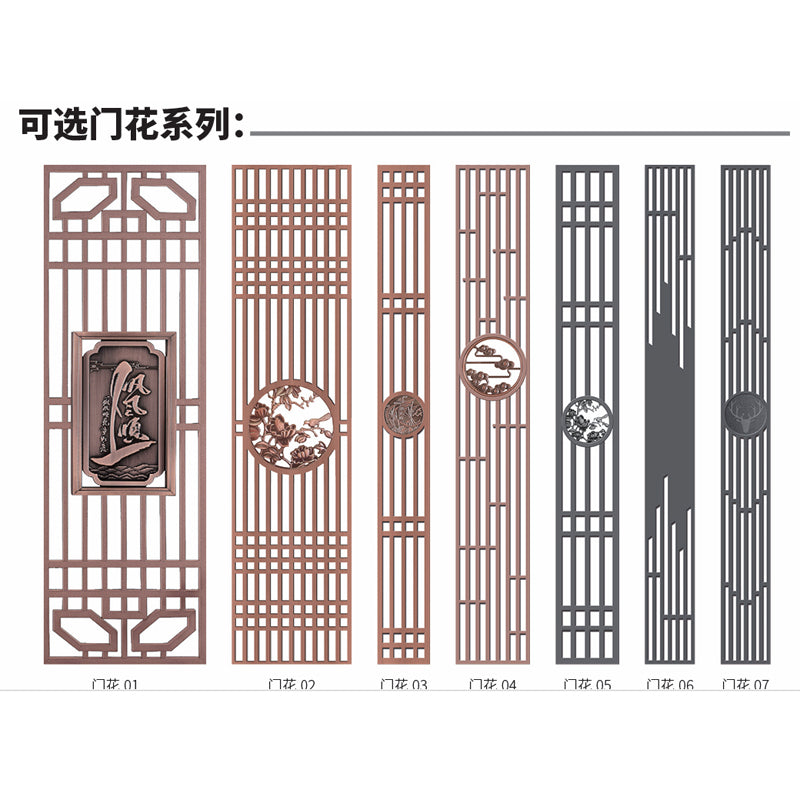 藝術鑄鋁大門個性化圖案.本地門市.豪宅別墅私樓入戶大門.可來圖訂製