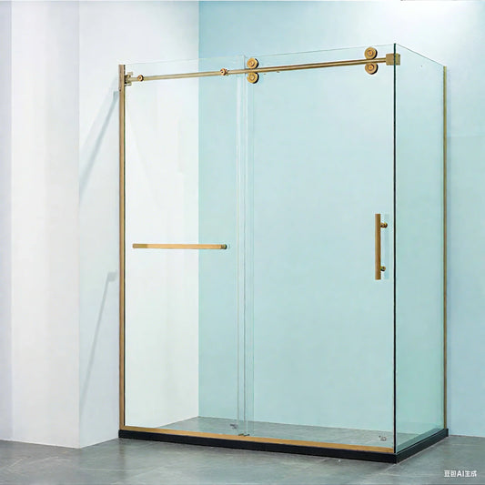 香港浴屏推薦 浴室門幹濕分離設計 訂製尺寸及安裝服務