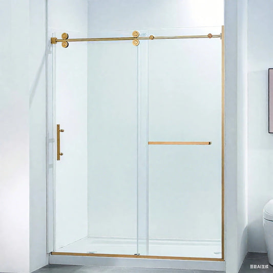 香港浴屏推薦 浴室門幹濕分離設計 訂製尺寸及安裝服務
